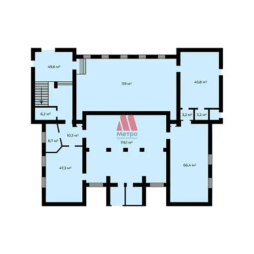 Свободного назначения, 1 013,8 м²