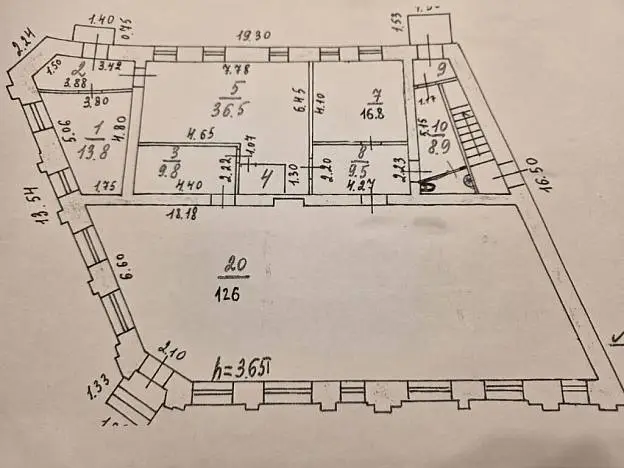 Свободного назначения, 200 м²