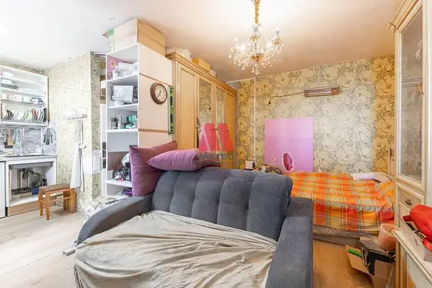 Студия, 27,4 м², 17/17 этаж