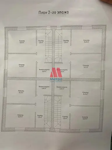 Таунхаус, 80,8 м², 2 сот., 2 этажа