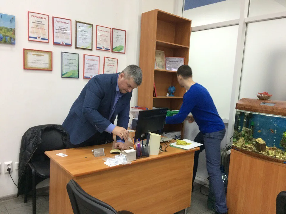 В новый год - с чистым офисом!